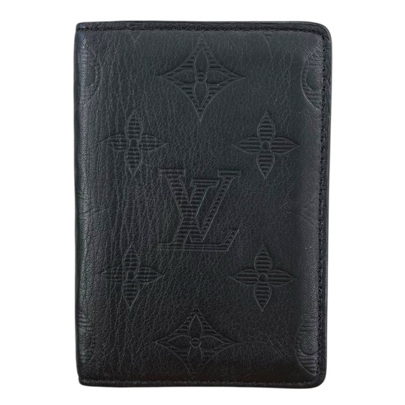 Louis Vuitton Shadow Monogram Pocket Organizer Card Holder Wallet - Picture 1 of 6